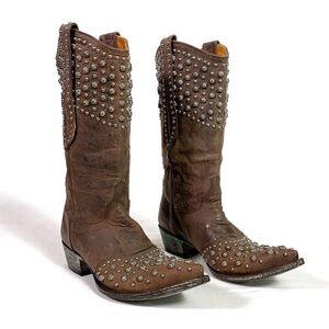 Old Gringo Leigh Anne Studded Western Boots
